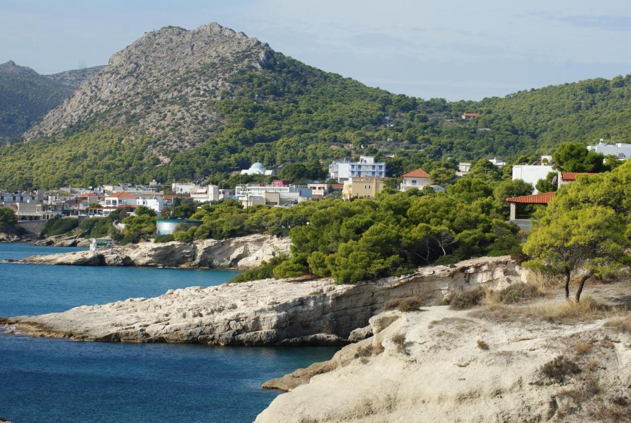 Kavos Bay Seafront Hotel Agia Marina  Exterior foto